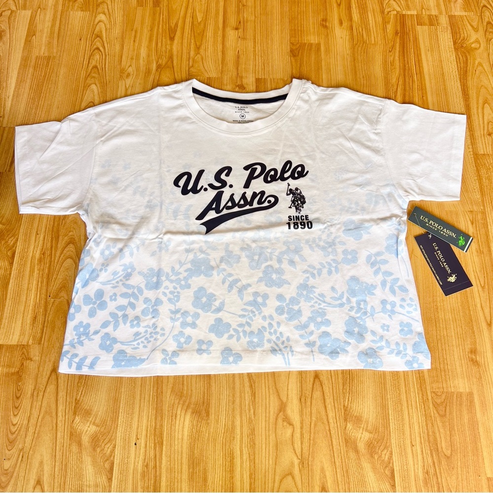 U.S.Polo Assn women short sleeve tee